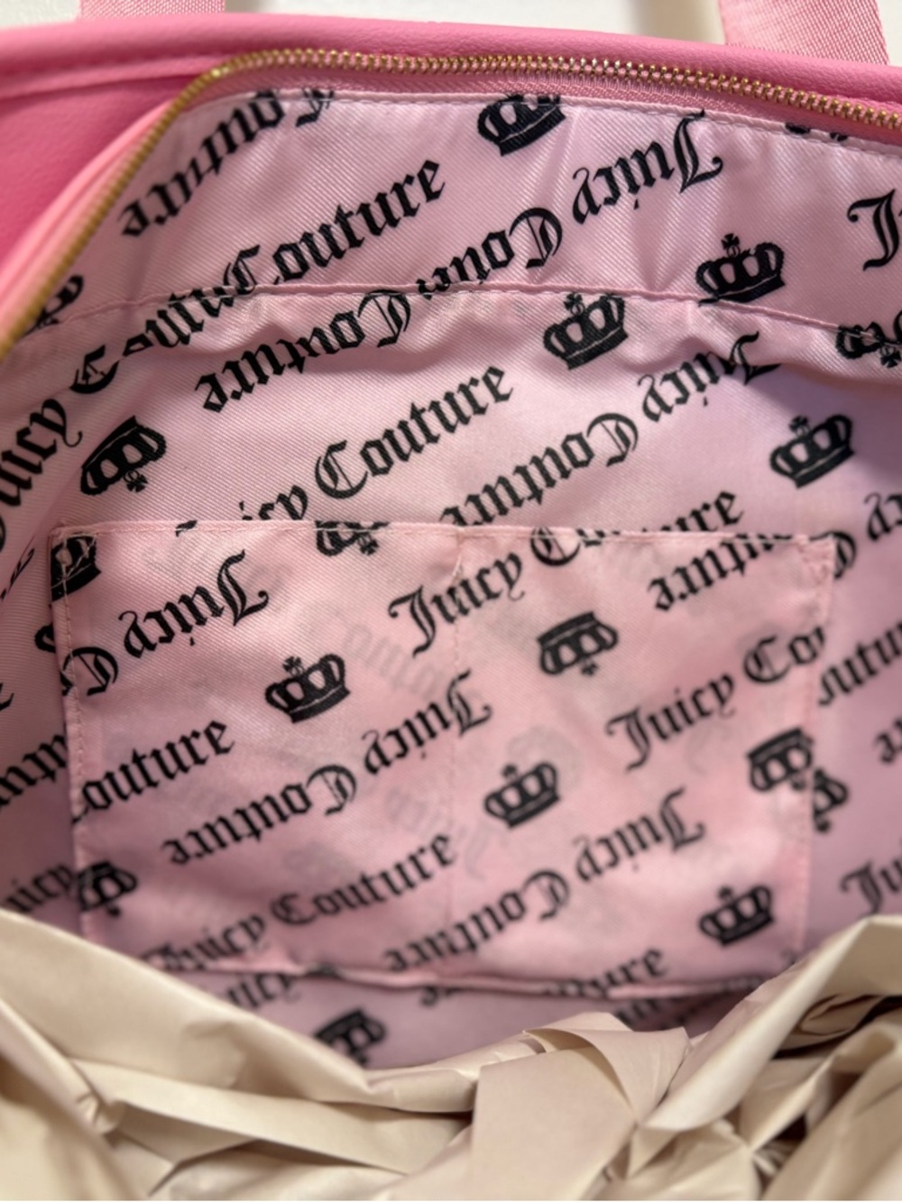 Juicy Couture Retro Strawberry Festival Tote NWT - Picture 5 of 14